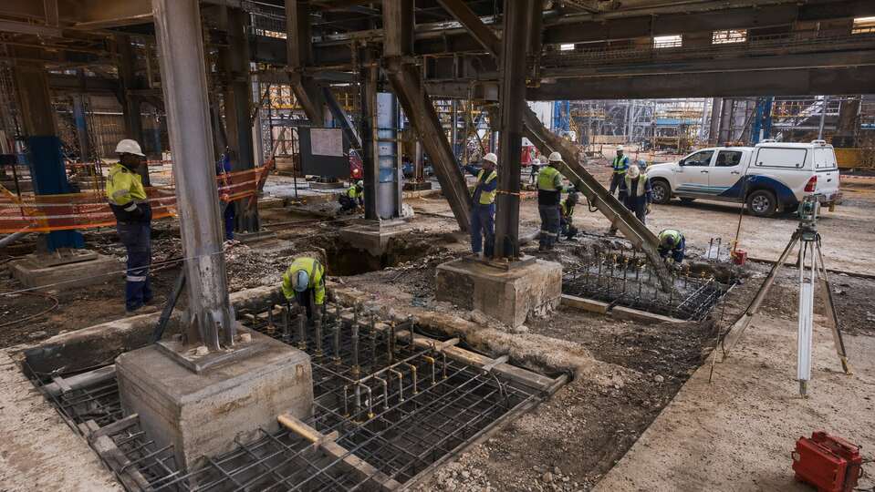 Evander Gold Mine - MILL Building Structural Modifications
